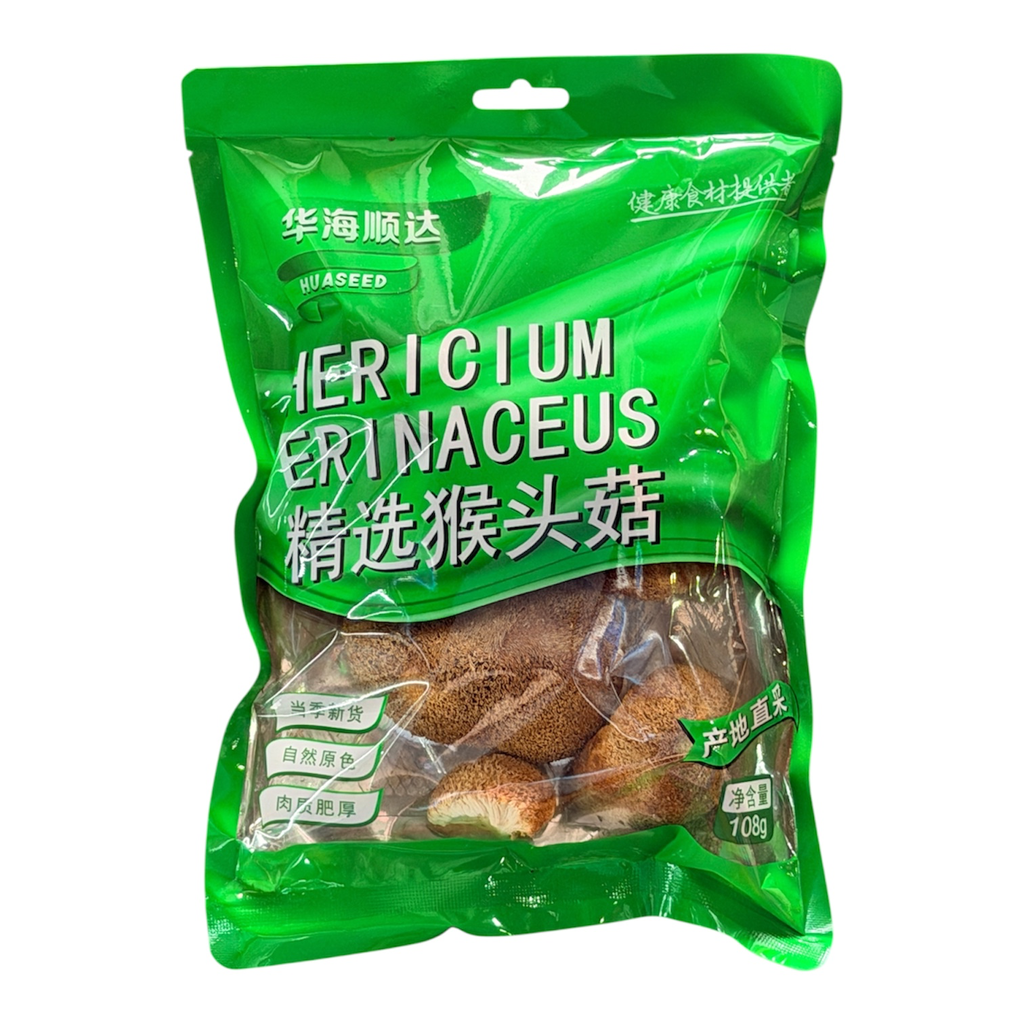 HHS Dried Hericum Mushroom s华海顺达精选猴头菇108g