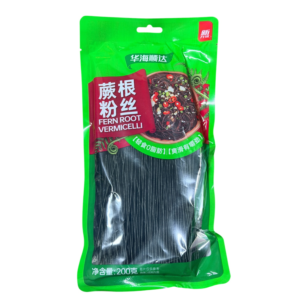 HHSD Fern Root Vermicelli 华海顺达蕨根粉丝200g