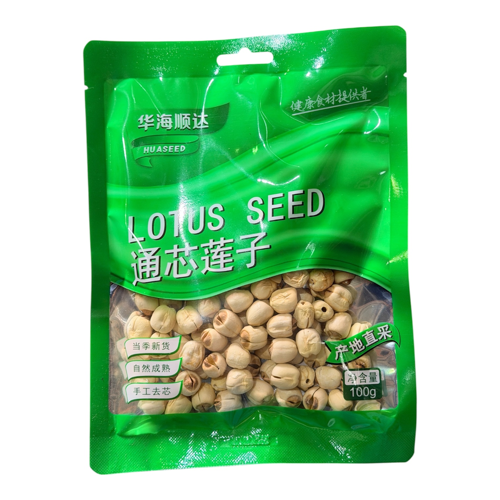 [HHSTXLZ] HHS Lotus Seeds 华海顺达通芯莲子100g
