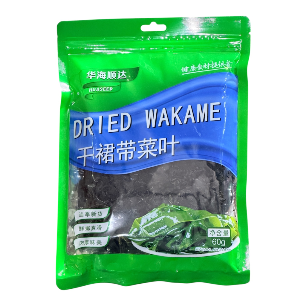 HHSD Sea Weed 华海顺达干裙带菜叶60g