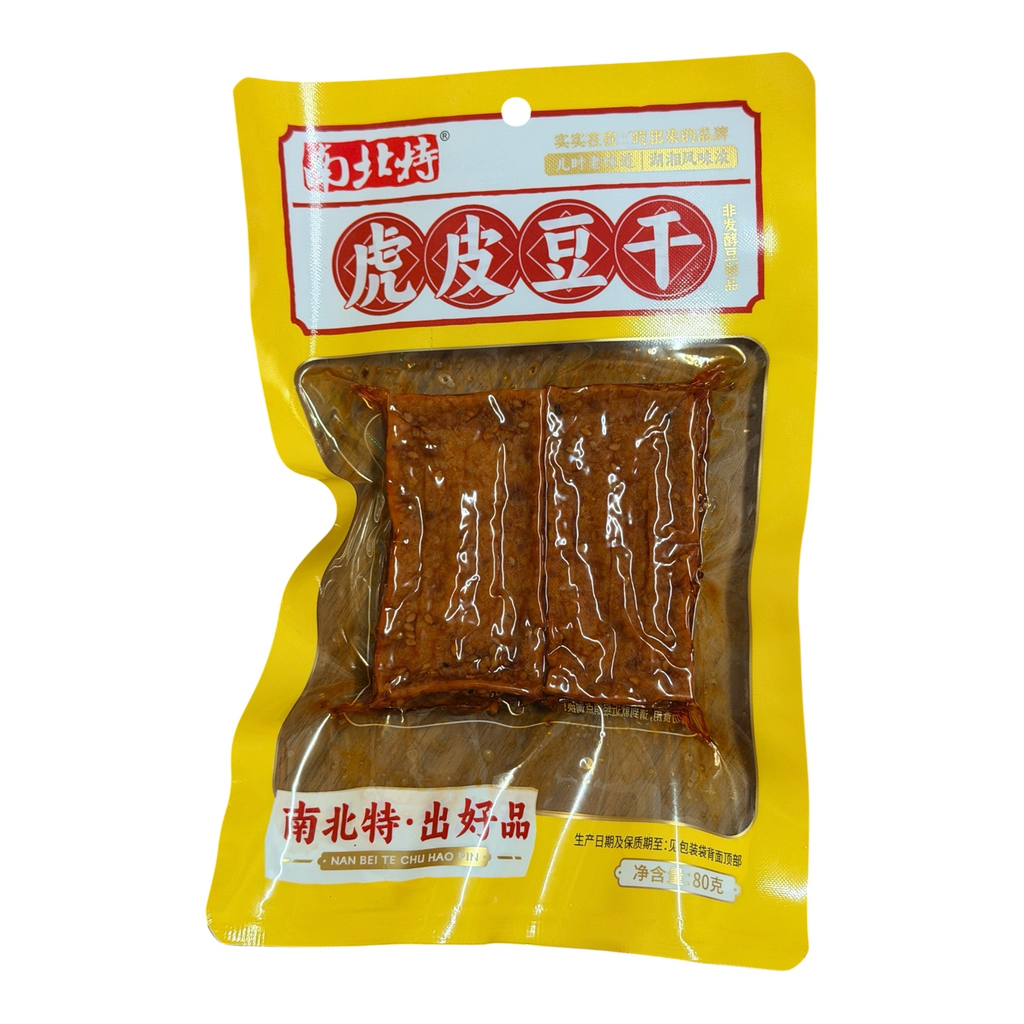 NBT Chicken Flavor Tofu 100g 南北特虎皮豆干