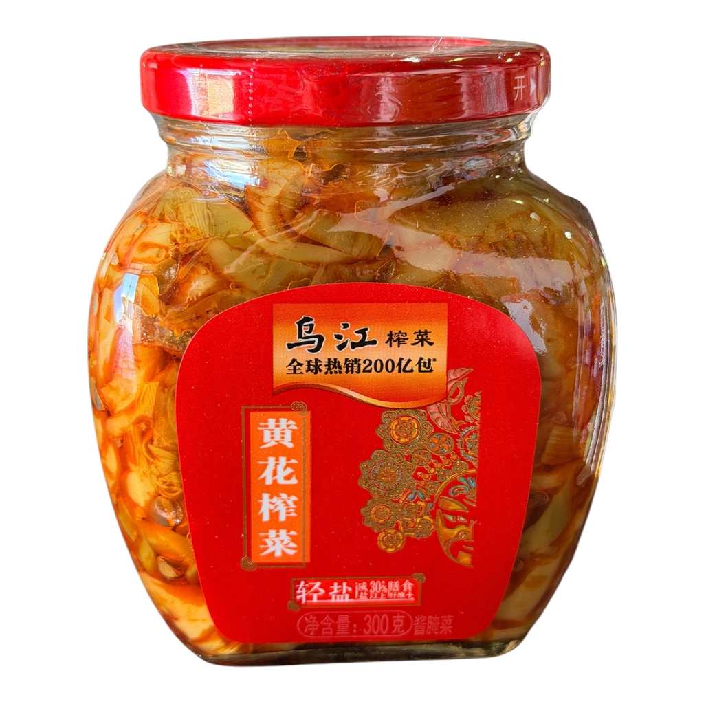 WJ Mixed Pickle Vege  300g 瓶装乌江黄花什锦