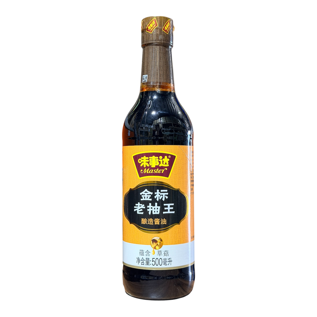 WSD Golden brand Dark Soy Sauce 500ml 味事达金标老抽王