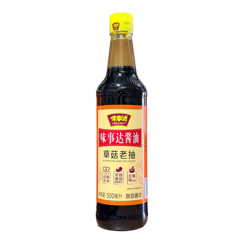 WSD Mushroom Dark Soy Sauce 500ml 味事达草菇老抽