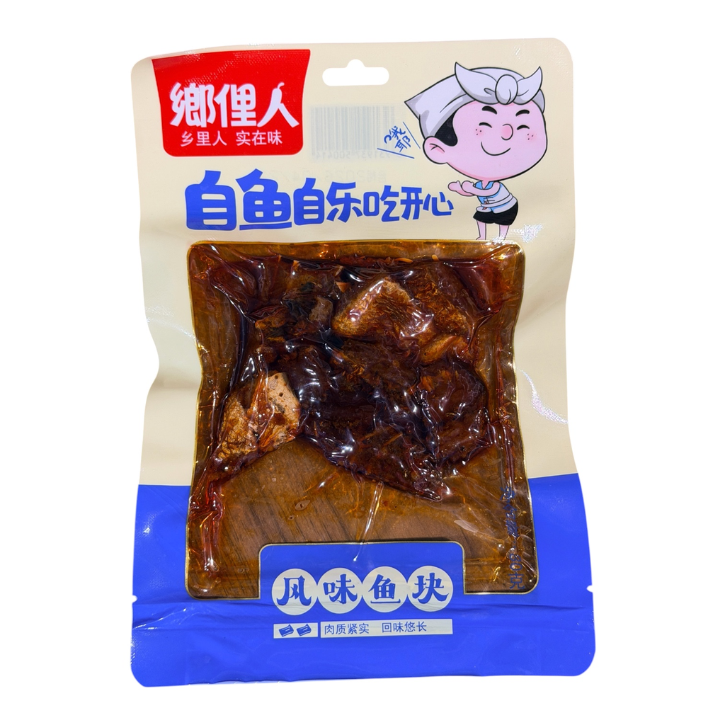XLR Flavored Fish 80g 乡里人风味鱼块
