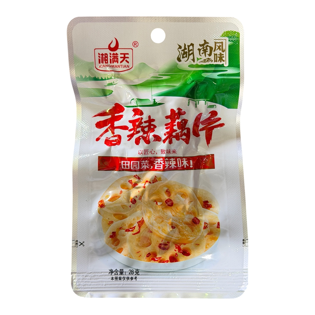 XMT Spicy Lotus Root 36g 湘满天香辣藕片