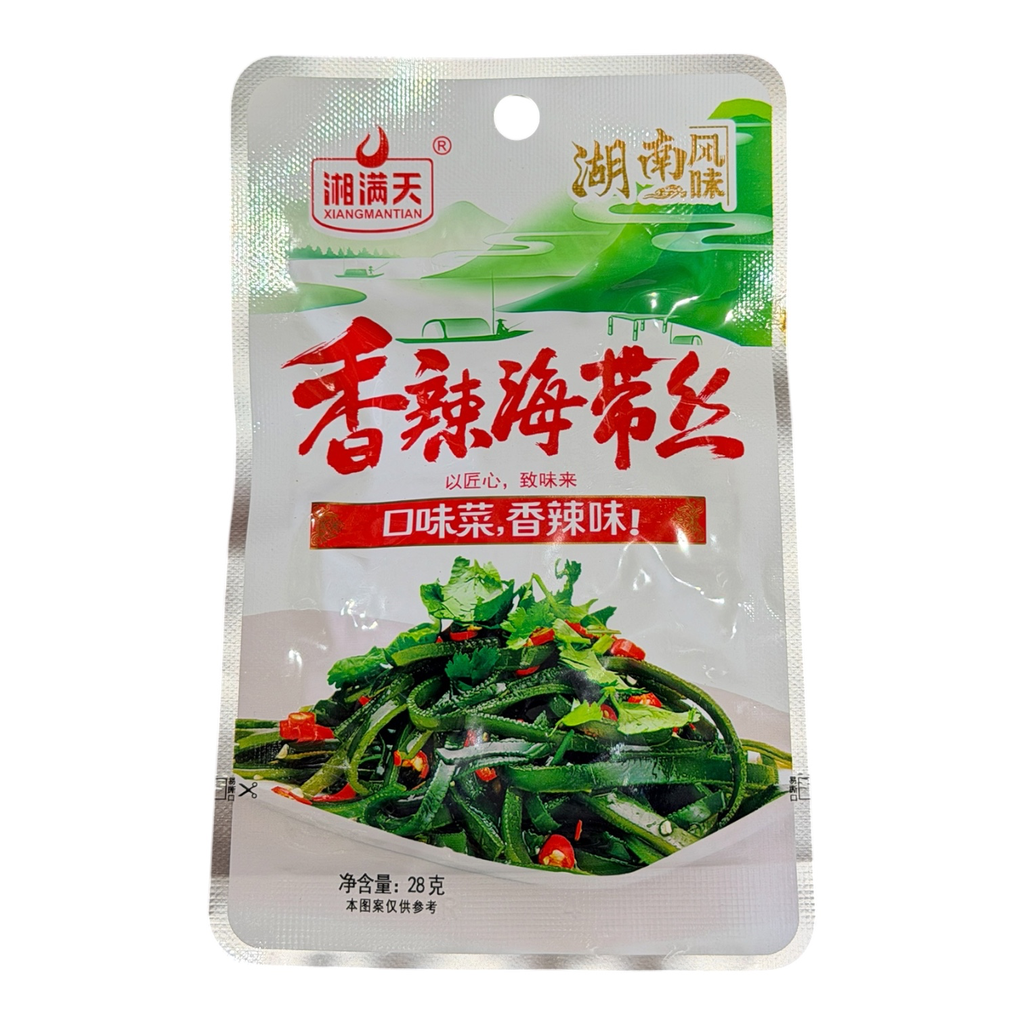 XMT Spicy Seaweed 36g 湘满天香辣海带丝