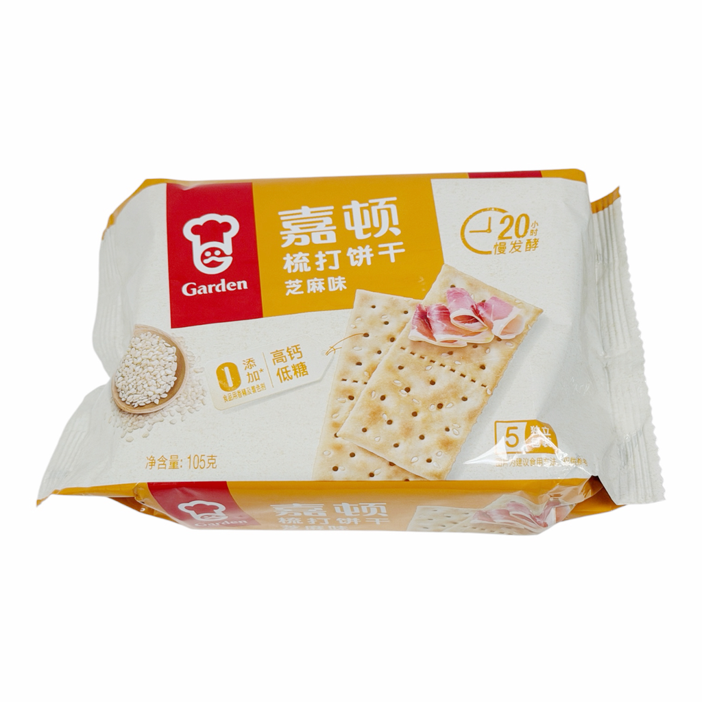 JD Sesame Soda Biscuit 115g 嘉顿芝麻苏打饼干