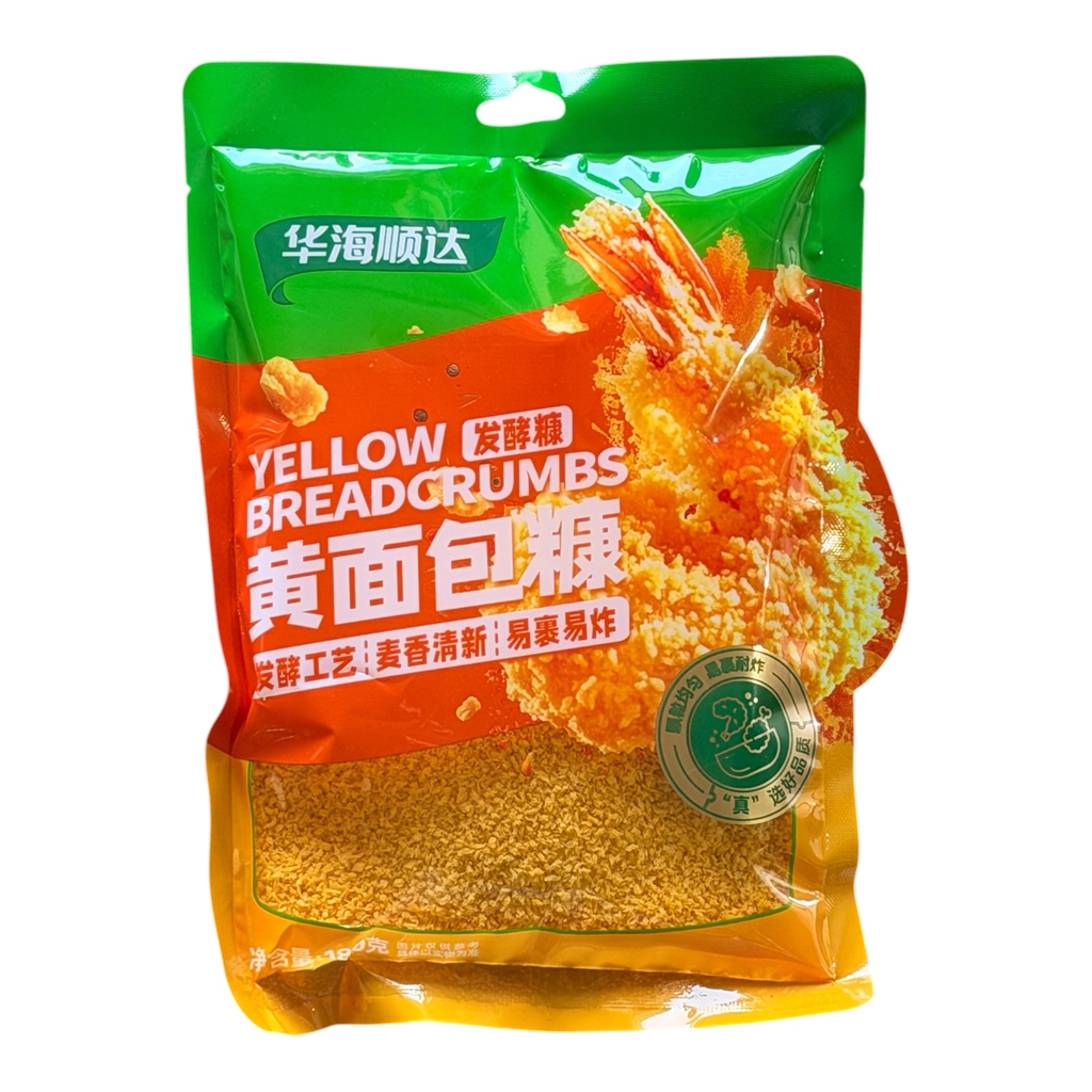 HHSD White Breadcrumbs 180g华海顺达黄面包糠