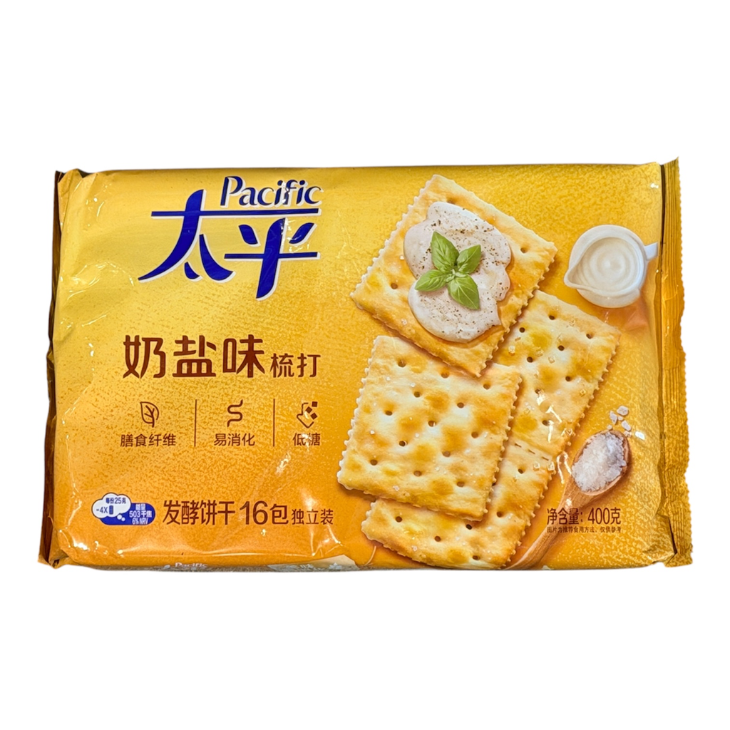 [TPNYSDBG] TP Salty Soda Biscuits 400g 太平加钙奶盐梳打饼干