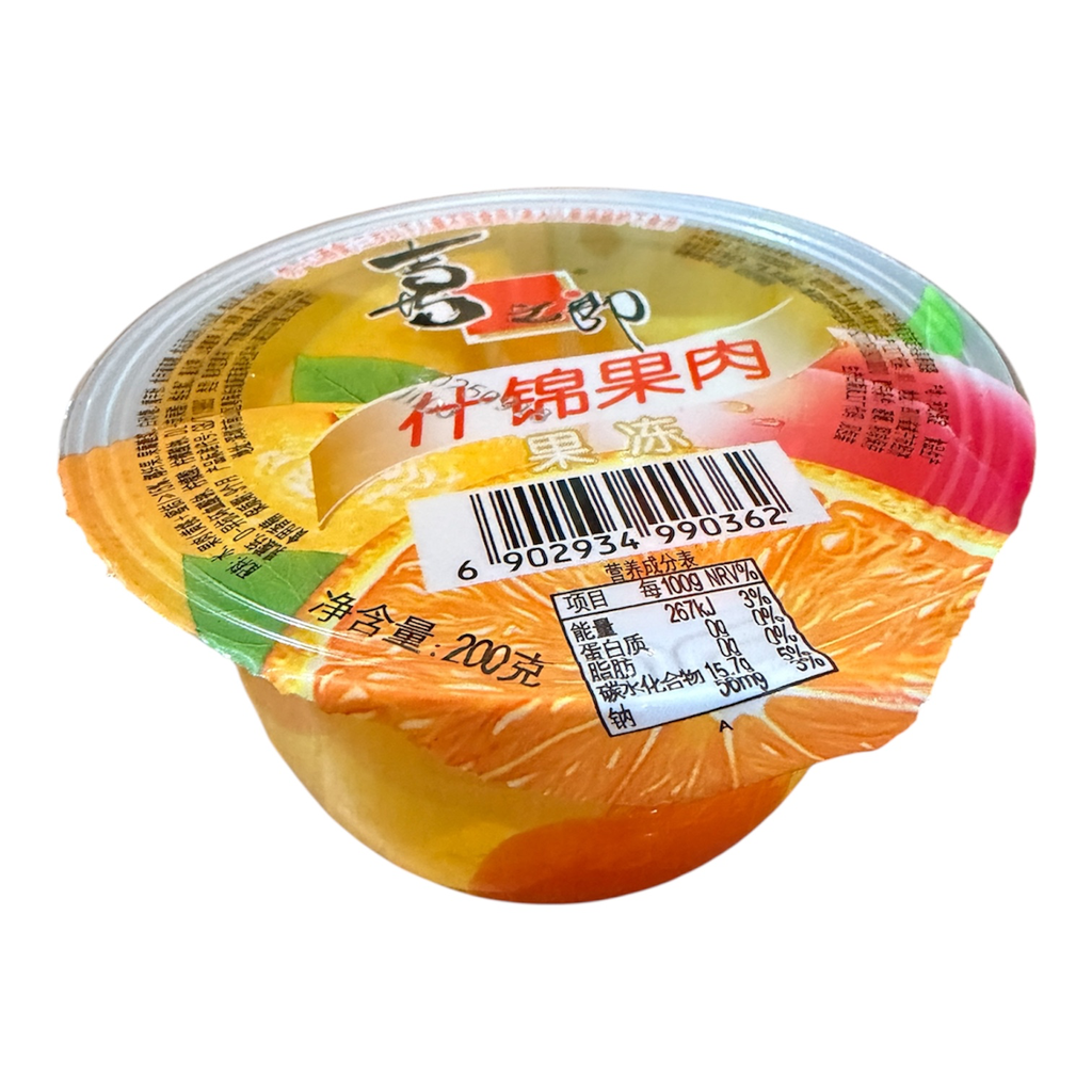 [xzlzjgr] XZL Jelly 495g 喜之郎什锦果肉200g